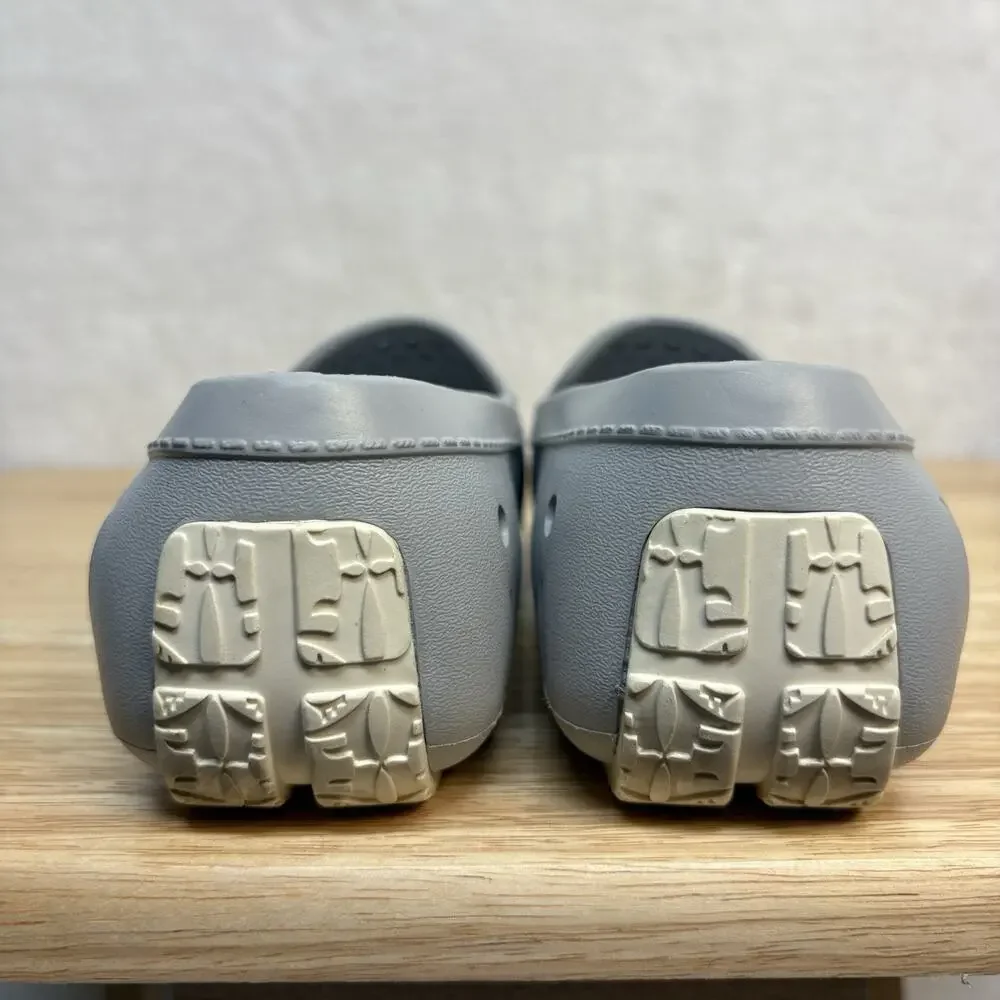 Floafers Loafer Water Shoes Mens Country Club Driver Gray Slip On Loafer Size 9